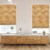 Cordless Faux Wood Blinds