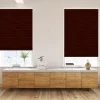 mahogany faux wood blinds product image