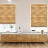 natural faux wood blinds product image