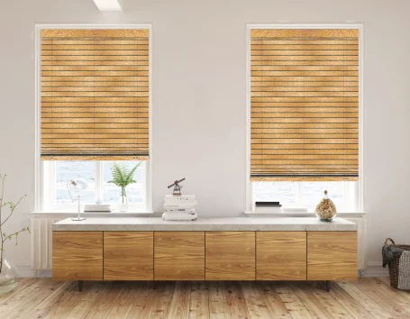 natural faux wood blinds product image