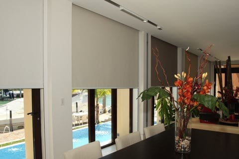 Blackout blinds for black windows